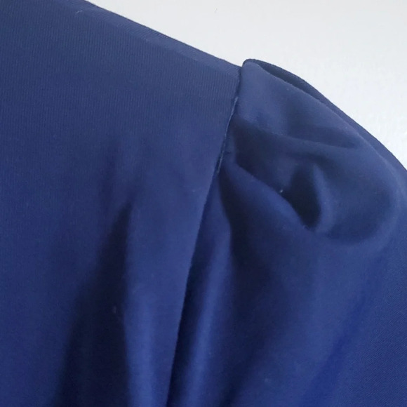 New Without Tags Susana Monaco Size M Blue Skater Dress - Picture 5 of 7